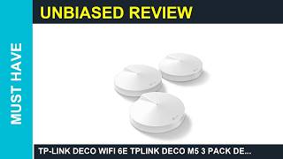 TP-Link Deco WiFi 6E TPLINK DECO M5 3 PACK Deco M5 WholeHome WiFiR Guide