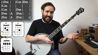 Nine Hundred Mile 2 Finger Banjo Arrangement
