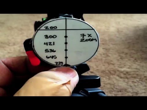 223 Bullet Drop Chart 55 Grain