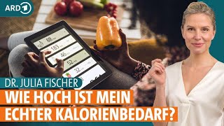 Kalorienbedarf berechnen und erfolgreich abnehmen | Dr. Julia Fischer | ARD Gesund