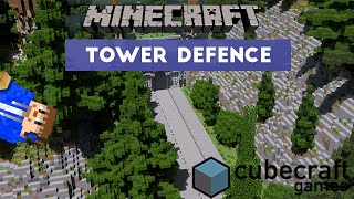 Minecraft | CubeCraft Tower Defence! | Bloons In Minecraft?!