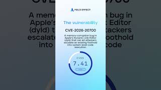 CVE-2026-20700 - Feb 13, 2026