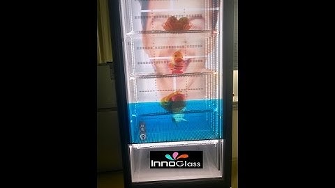 new 42 transparent lcd fridge-lnnoGlass