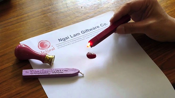 How To Use A Wax Seal Stamp - A Beginner's Guide – Note And Wish