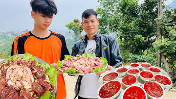 Món Thịt Bò Nướng Tái Ngon Nhức Nách/ Hoàng Việt Tây Bắc