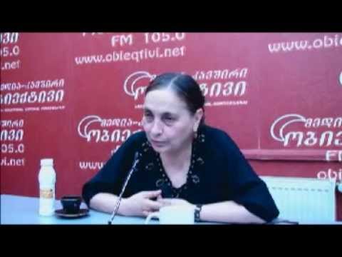 დენიზა სუმბაძე ინტერვიუ ბონდო მძინარაშვილთან 2009 წელი  www.obieqtivi.net