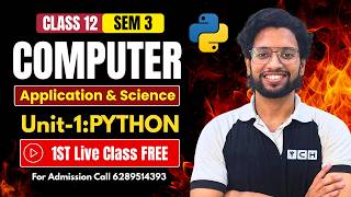 Python Class 12 Computer Application [Chapter 1] Class 12 Semester 3 Computer Application & Science