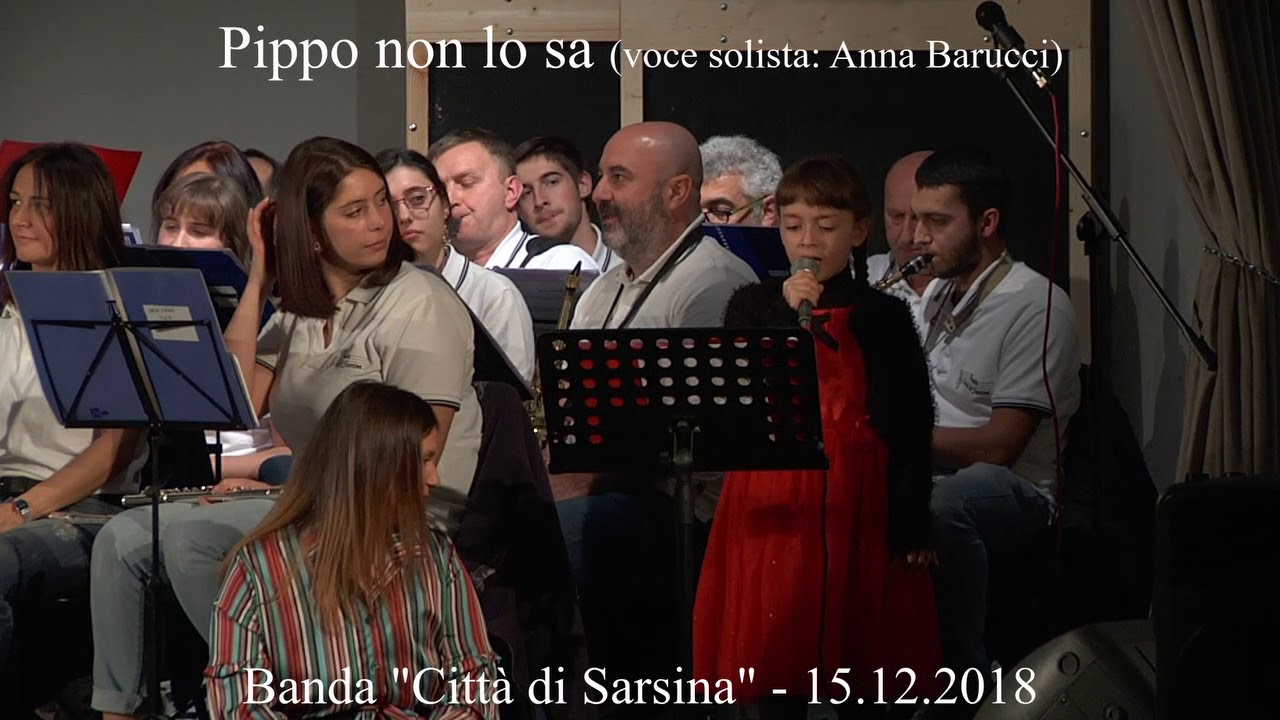 pippo non lo sa testo