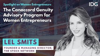Lel Smits, The Stock Network The Canaccord Genuity Advisory Program For Women Entrepreneurs