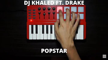 DJ Khaled ft. Drake - POPSTAR (COVER) MIDI KEYBOARD | INSTRUMENTAL | Worlde Panda Mini