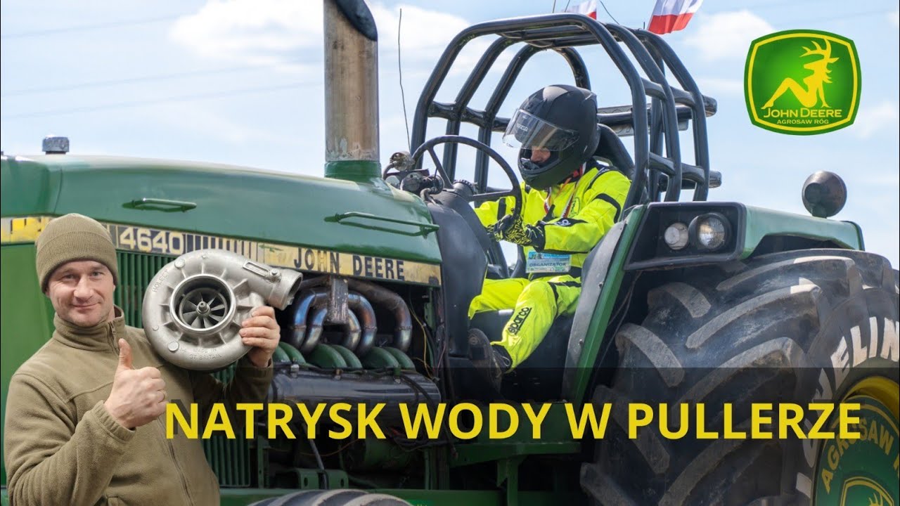 Turbo Holset HX 80 i wtrysk WODY w ...ciągniku 🚜🤯🤦‍♂️