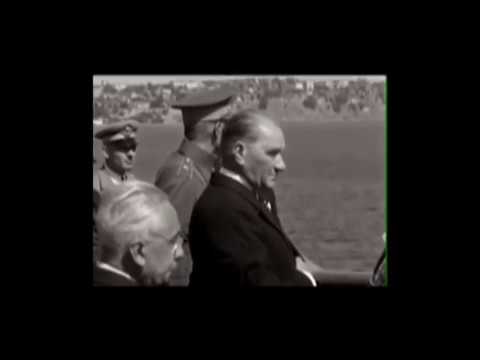 Atatürk'ün en güzel görüntüleri ve ❤️❤️ Gözleri Ömre Bedel ❤️❤️