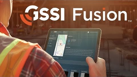 GSSI Fusion | Fast, Efficient Reporting Software