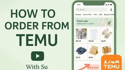 How to order from Temu(Ghana)