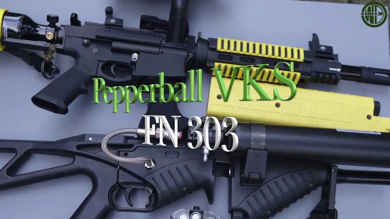 FN303 & Pepperball VKS less-lethal launchers-WDF