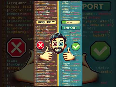 require vs import | nodejs