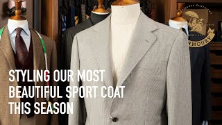 Styling Our Most Beautiful Sport Coat This Season