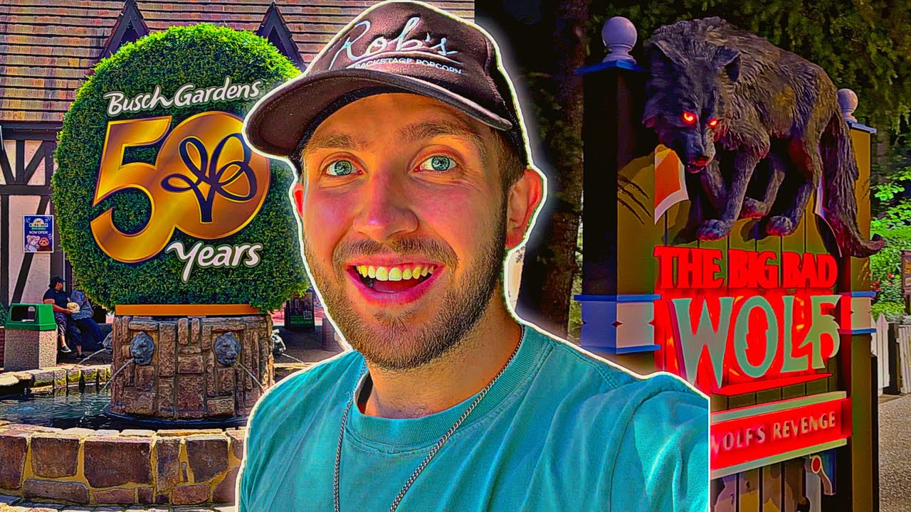 Watch Riding NEW BIG BAD WOLF Early At Busch Gardens Williamsburg 50th Anniversary!! | May 16, 2025 Vlog on YouTube Watch Riding NEW BIG BAD WOLF Early At Busch Gardens Williamsburg 50th Anniversary!! | May 16, 2025 Vlog on YouTube