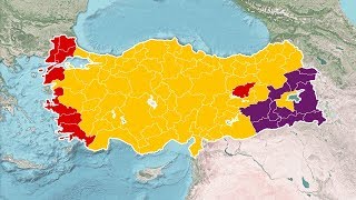 Turkish Presidential & Parliamentary Election Results (1950-2018)
