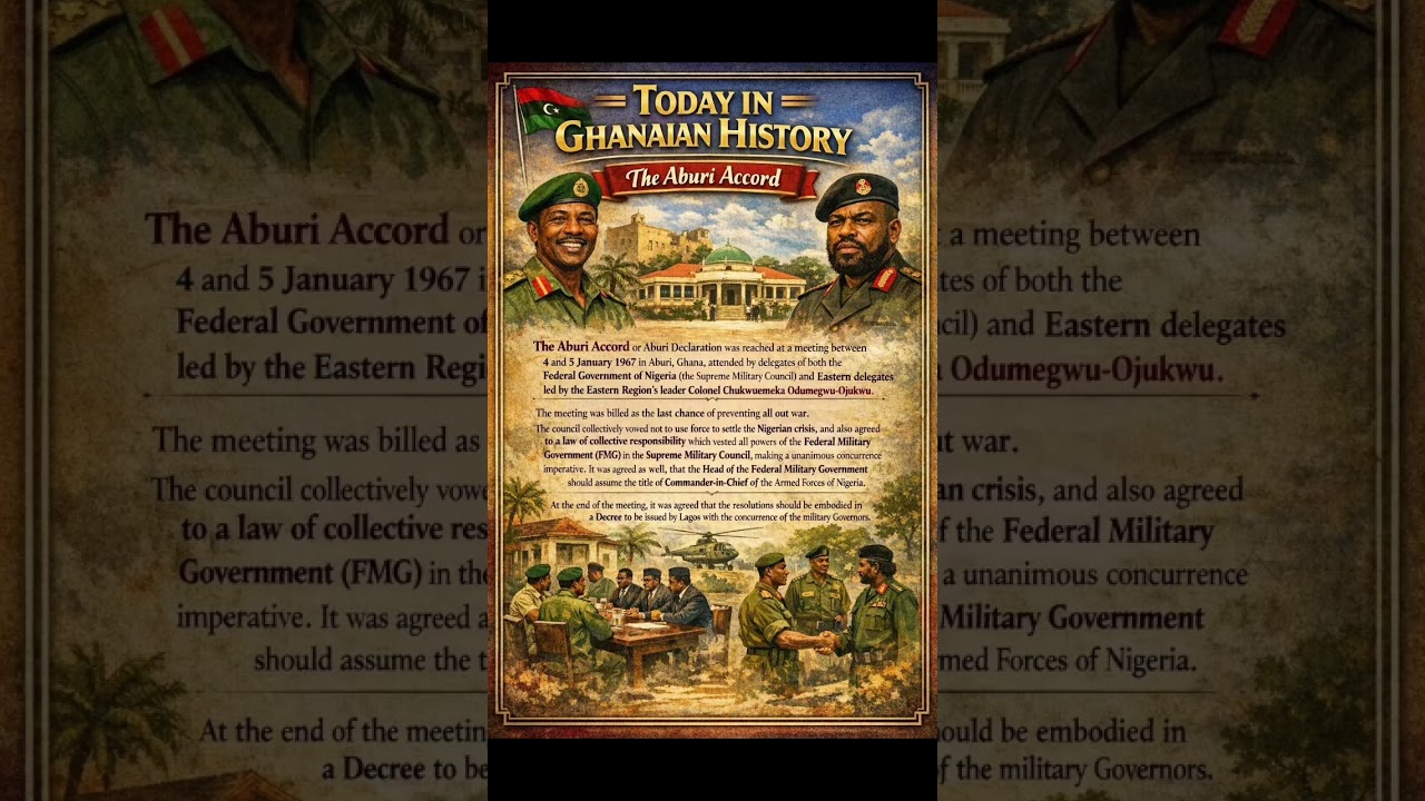 Гана принимала у себя встречу, которая могла бы предотвратить гражданскую войну в Нигерии? 🇬🇭🇳🇬 #...