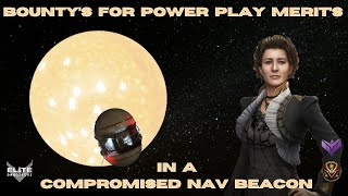 Power Play Merits for Bounty's in a Compromised Nav Beacon