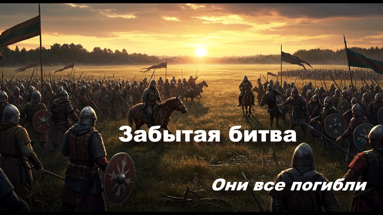 Забытая битва 1362. Литва потрясла монголов в Украине и России - Битва у Синих Вод. История ВКЛ