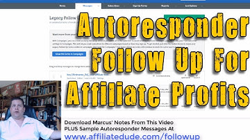 Autoresponder Email Sequence For Affiliate Marketers - Email Marketing Made Easy