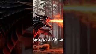 Ancalagon vs Balerion #ancalagon #balerion #tolkien