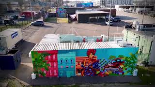Paint Memphis 2022 at Broad Avenue Art District in Memphis Tennessee.