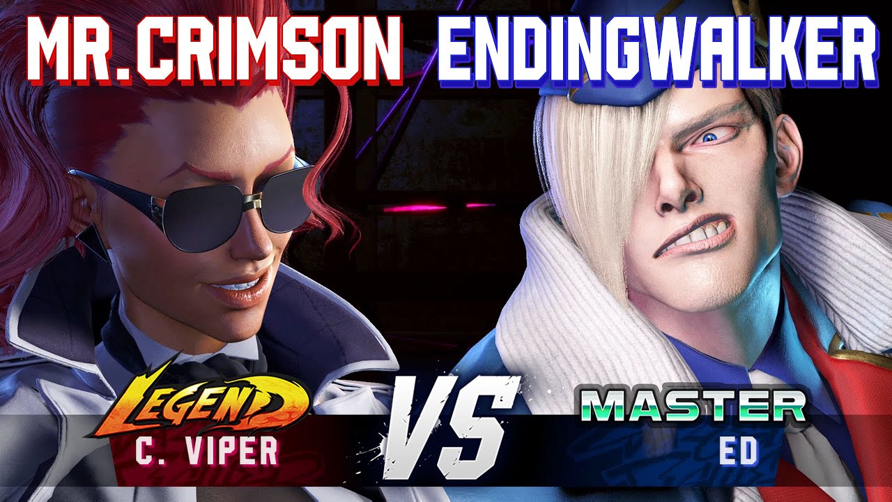 SF6 ▰ MISTER CRIMSON (C.Viper) vs ENDINGWALKER (Ed) ▰ High Level Gameplay