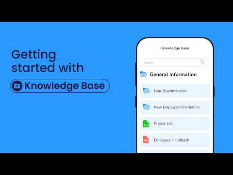 How to Use Knowledge Base in Connecteam