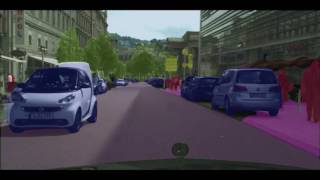 Online Semantic Segmentation using AdapNet - Cityscapes Demo