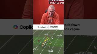 Shedeur Sanders' 42yd pass to Cedric Tillman #playbreakdown