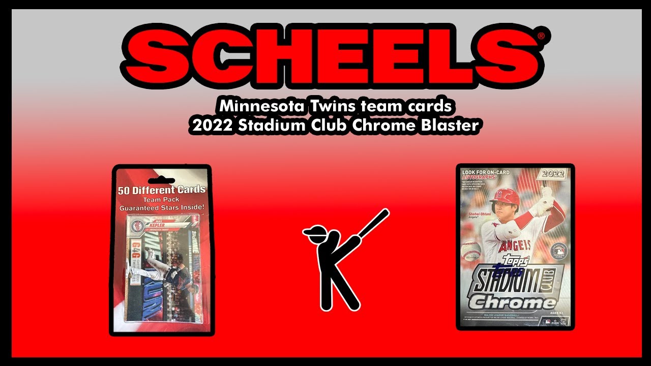 Scheels Trip! - Minnesota Twins team set and 2022 Stadium Club Chrome ...