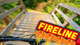 Fireline raw POV | Coler MTB Preserve in Bentonville, AR Fire Line Best Flow Trail In Bentonville