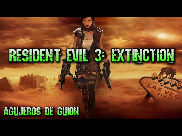 🧟‍♂️Agujeros de Guión: RESIDENT EVIL 3: EXTINCTION (Errores, review, reseña, análisis y resumen)