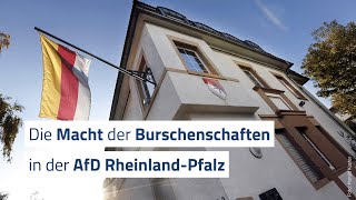 Mainzer Burschenschaften und AfD in Rheinland-Pfalz