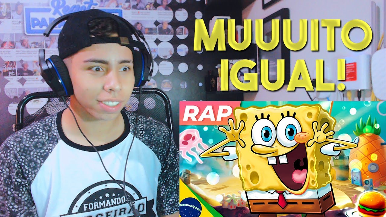 Stream Rap do Bob Esponja - ESTOU PRONTO _ IRON MASTER(MP3_70K