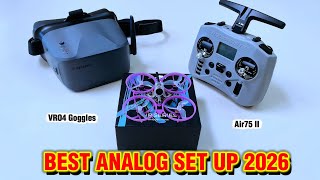 Best Analog Setup on 2026 - Betafpv VR04 + Air75 II Flight Test
