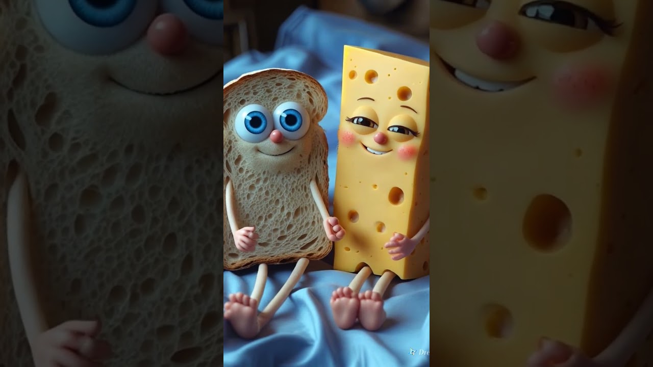 Bread & Cheese Are in Love 🧀🍞❤️ | Cutest Kitchen Talk Ever!