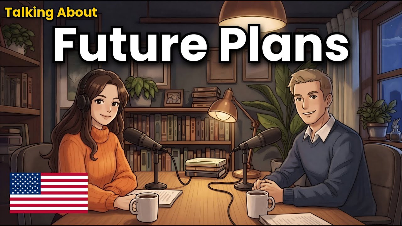How to Talk About Future Plans in English | English Conversation Practice