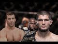 khabib and daniel cormier being best teammates while luke rockhold’s awkwardness greatens