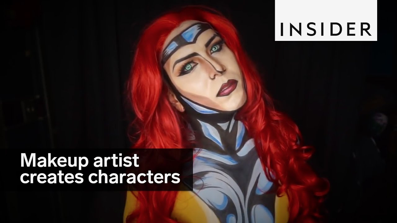 This Makeup Artist Transforms People Into Comic Book Characters Youtube