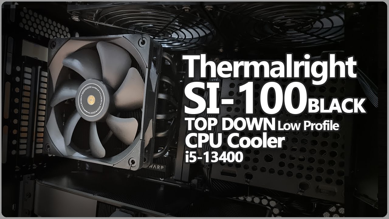 Thermalright SI-100 BLACK | i5 13400 vs Ryzen 5 7600