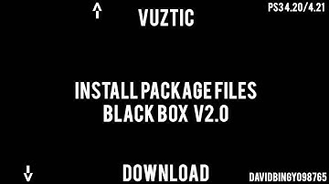 PS3 4.20/4.21 Black B0x 2.0 .PKG (Install Package Files)