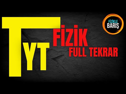 TYT FİZİK FULL TEKRAR| TÜM FORMÜLLERLE TYT FİZİK FULL TEKRAR| TÜM KAZANIMLARLA TYT FİZİK FULL TEKRAR