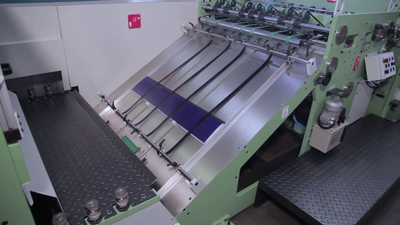 Line O Matic Automatic Exercise Book Making Compo B104 YouTube