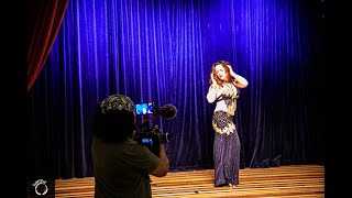 Lindsay Modern Raqs Sharqi Solo 2021 Karma Bellydance Annual Fusion Showcase