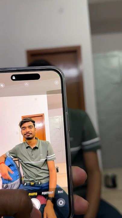 iPhone 15 normal photo to portrait #shorts #viral