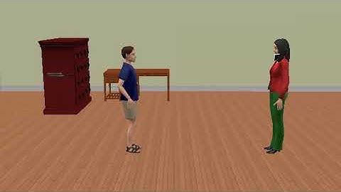 Animasi for Alice 3 - animasi sederhana - anak yang kepalaran